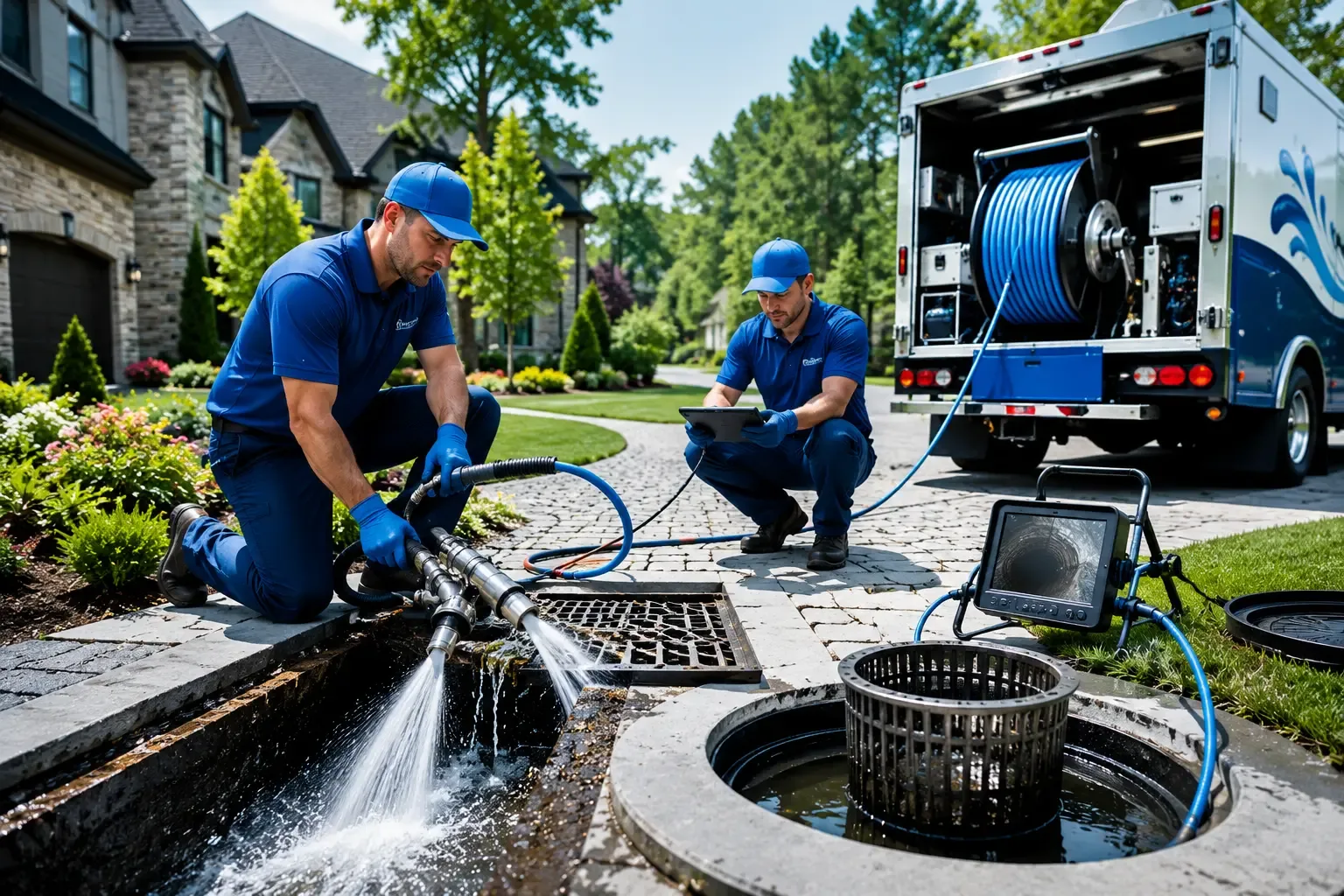 Local outdoor drain cleaning professionals in Pownal, ME